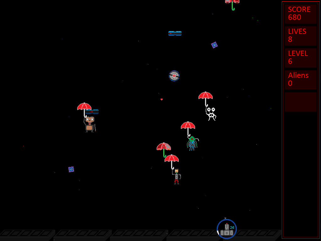 Aliens and Umbrellas screenshot 1