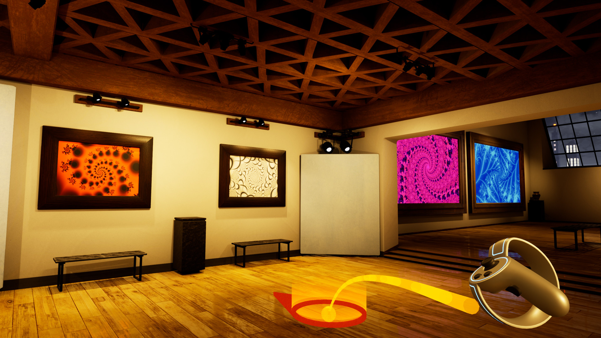 Fractal Gallery VR screenshot 2