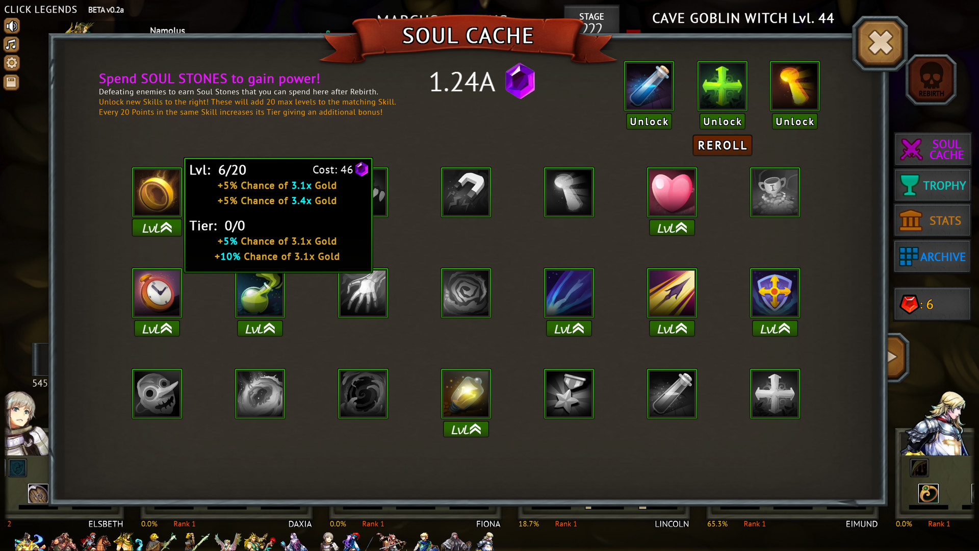 Click Legends screenshot 2
