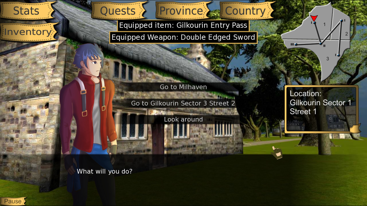 Niara: Rebellion Of the King Visual Novel RPG screenshot 11