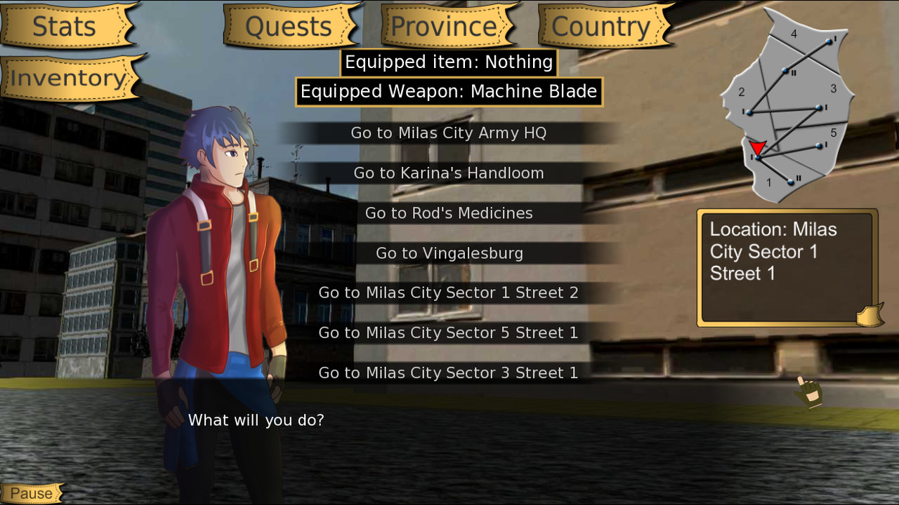 Niara: Rebellion Of the King Visual Novel RPG screenshot 4