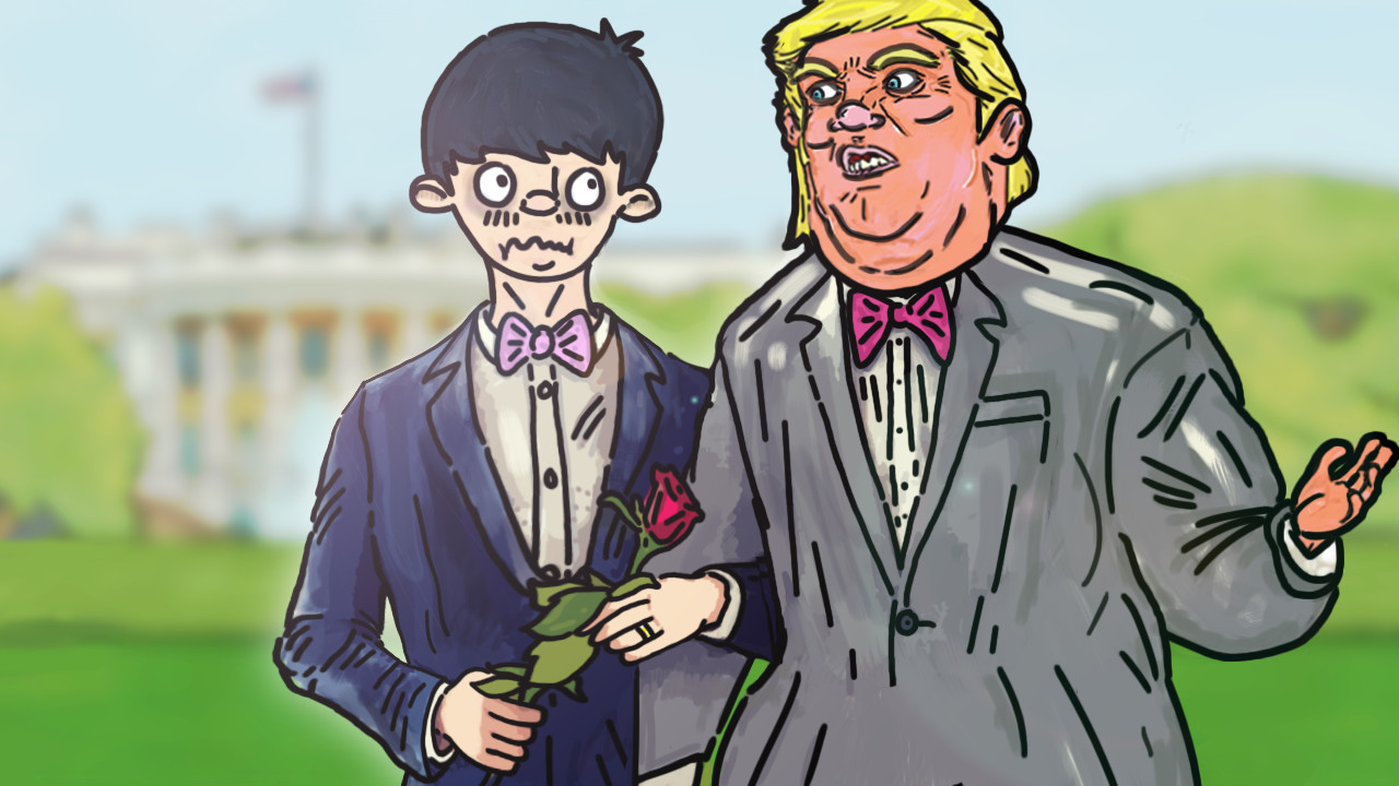 Presidential Dating Simulator screenshot 5