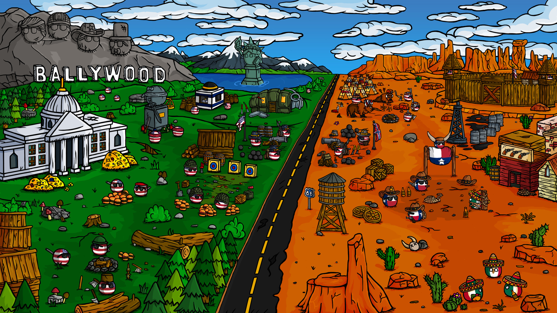 CountryBalls Heroes screenshot 2