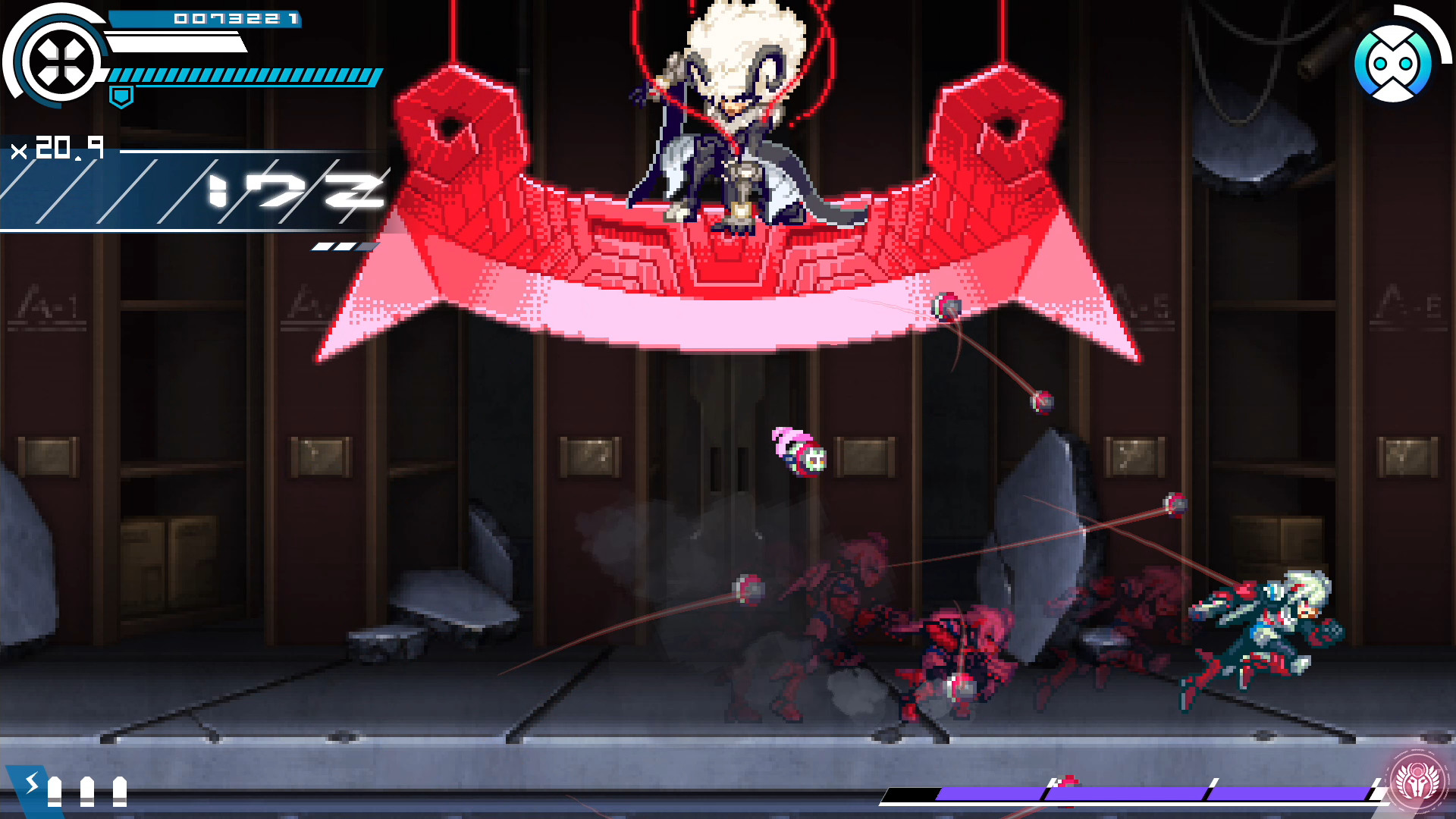 Gunvolt Chronicles: Luminous Avenger iX screenshot 4