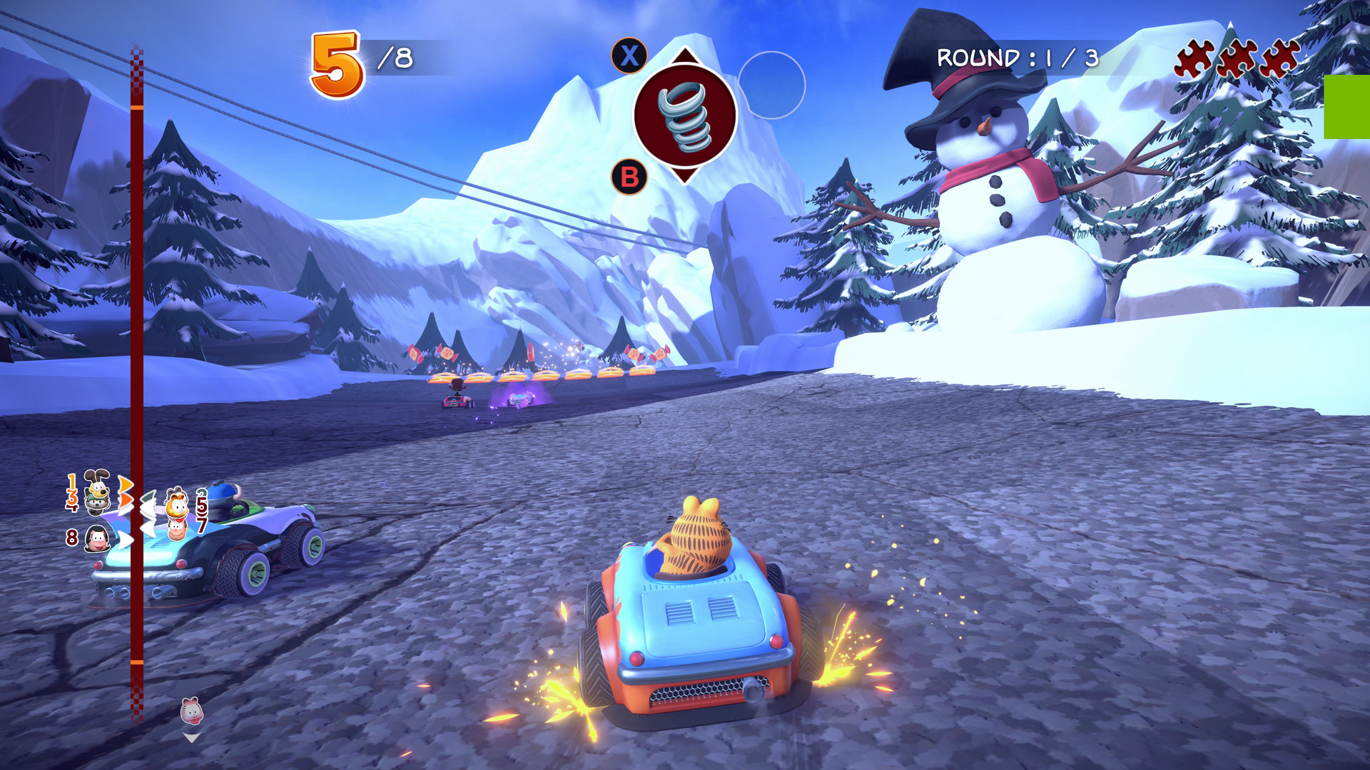 Garfield Kart - Furious Racing screenshot 16