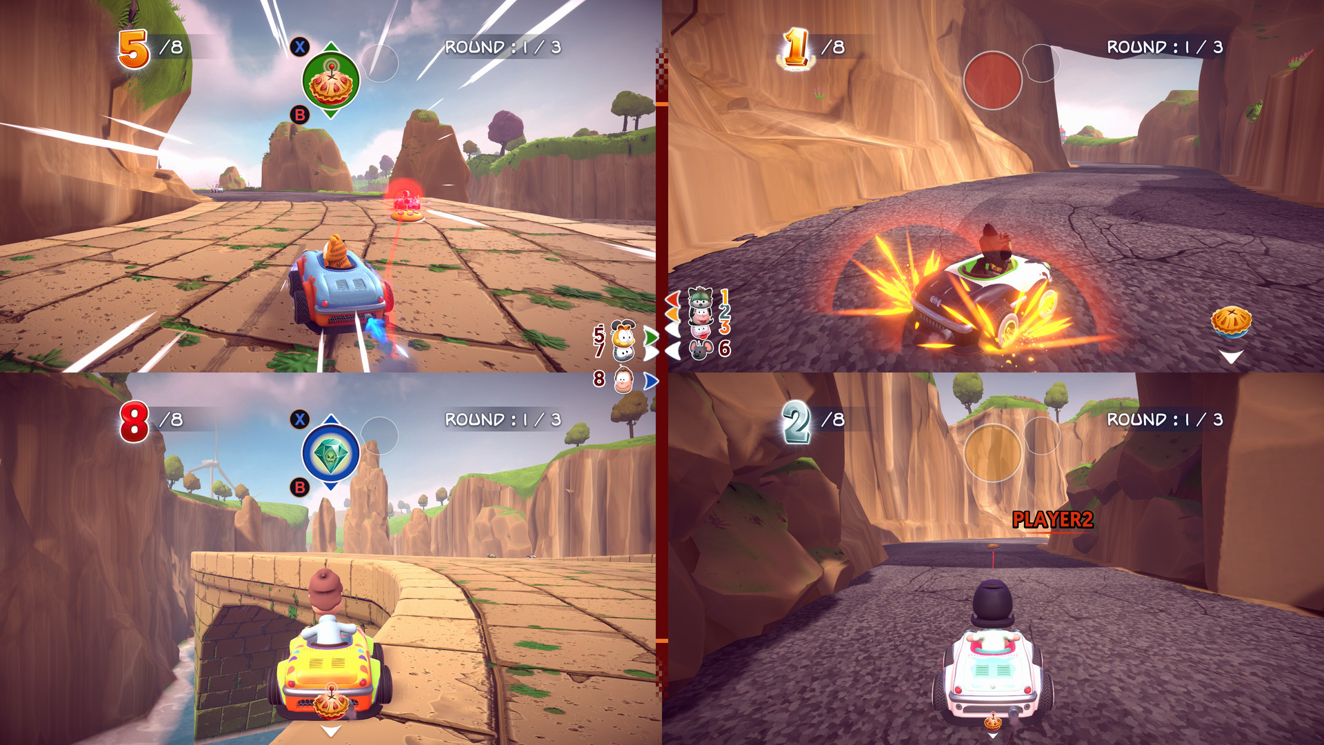 Garfield Kart - Furious Racing screenshot 14