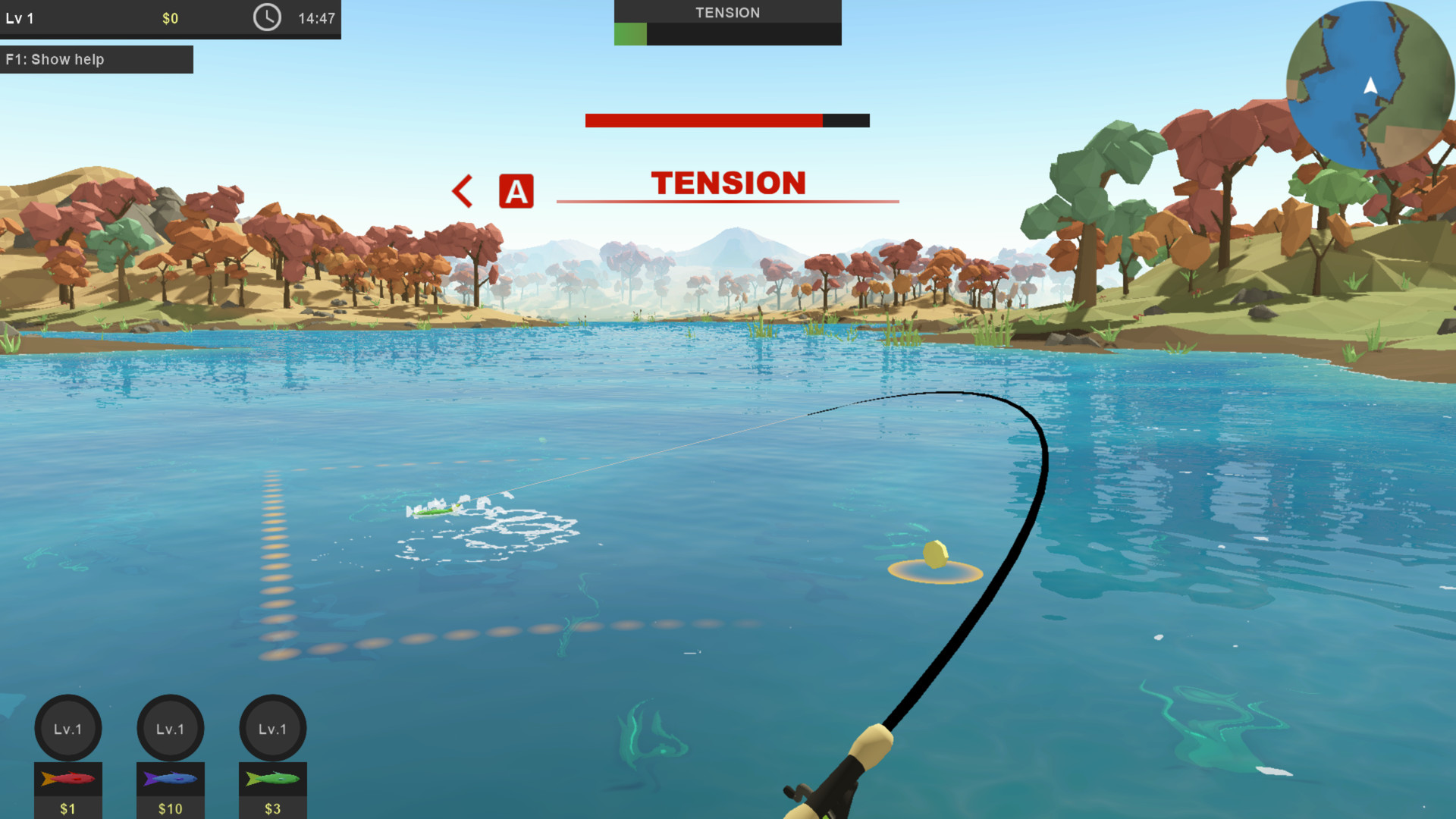 Poly Fishing screenshot 2