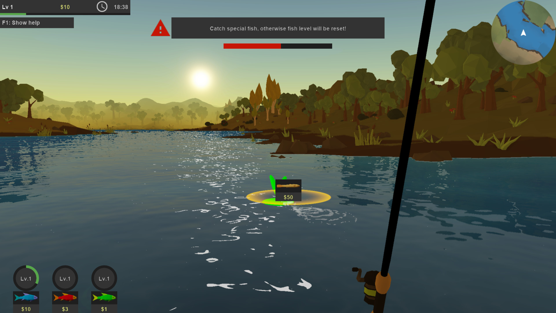 Poly Fishing screenshot 6