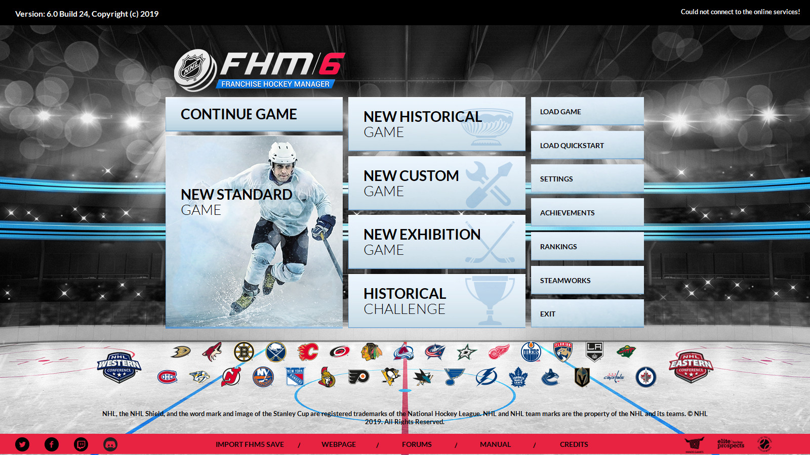 Franchise Hockey Manager 6 screenshot 1