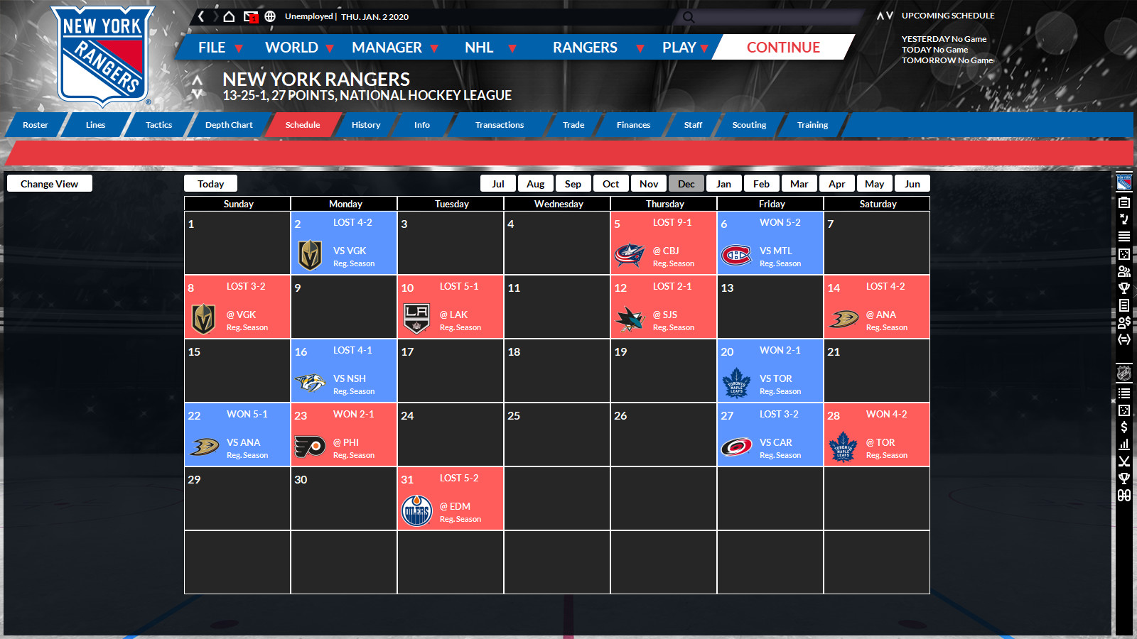 Franchise Hockey Manager 6 screenshot 2