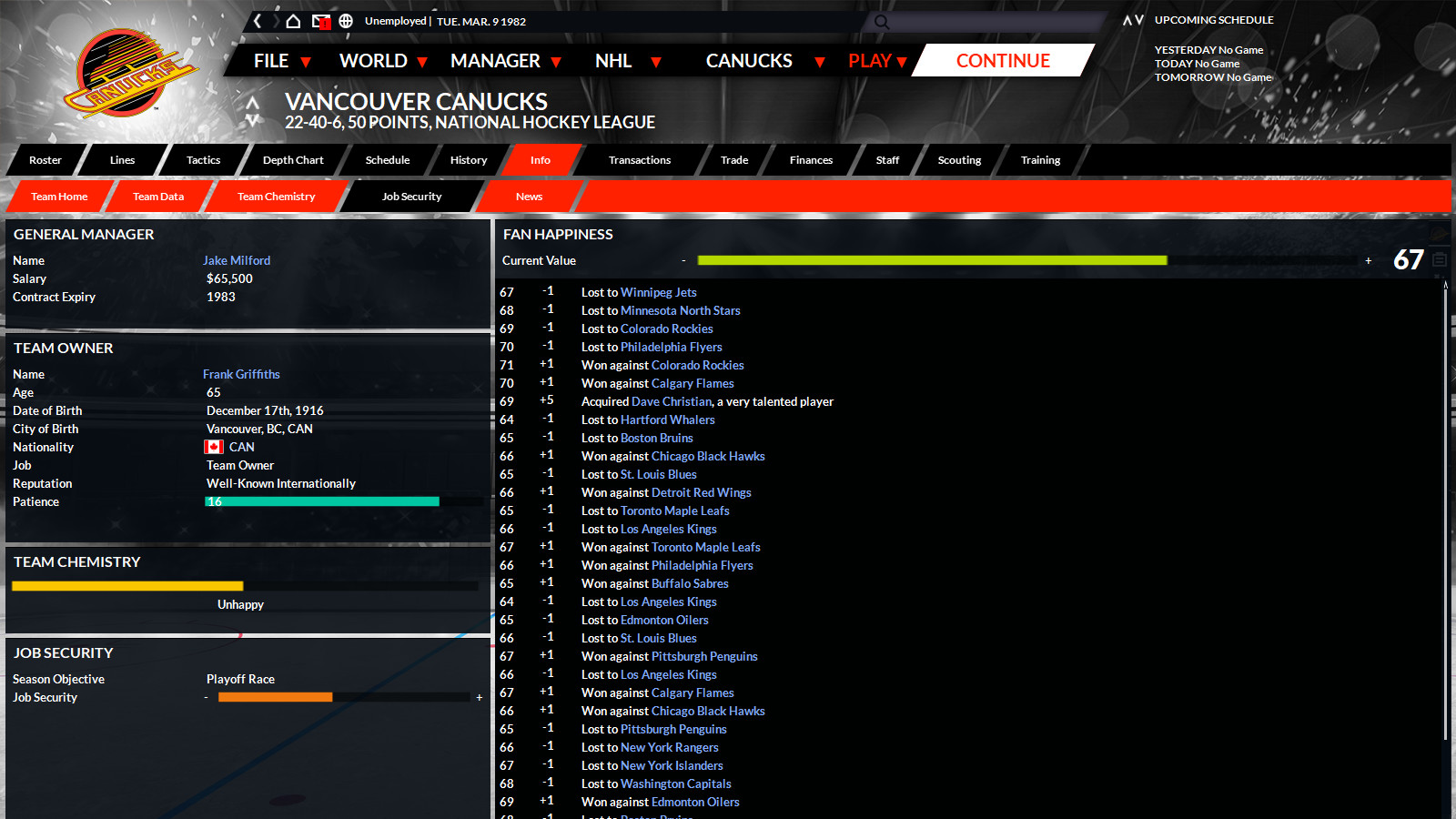 Franchise Hockey Manager 6 screenshot 6