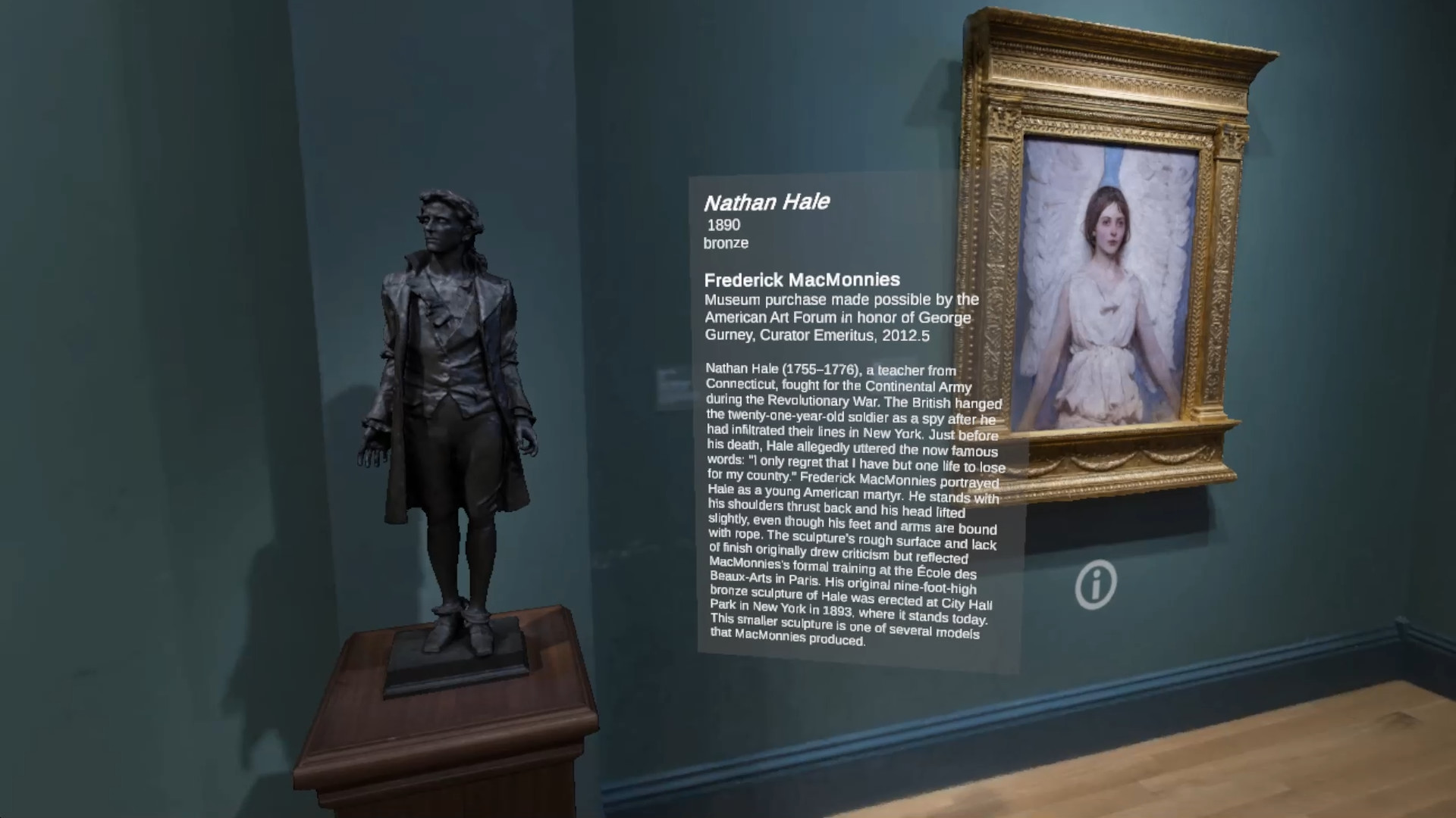 Smithsonian American Art Museum "Beyond The Walls" screenshot 3