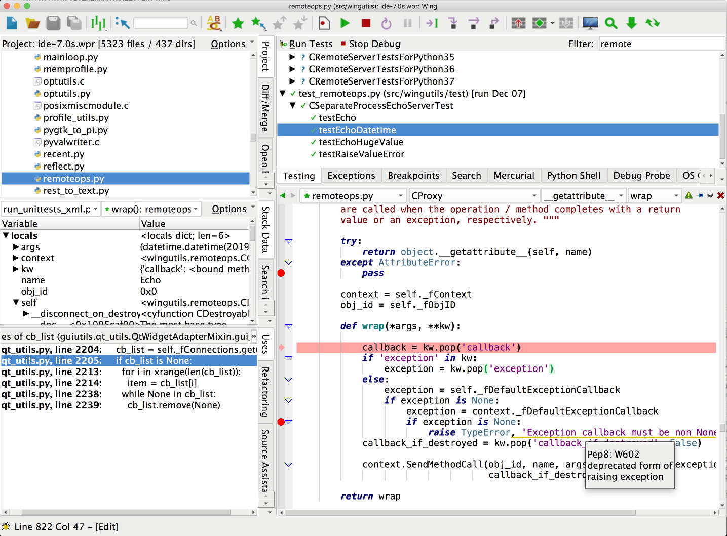 Wing Pro 7 screenshot 3