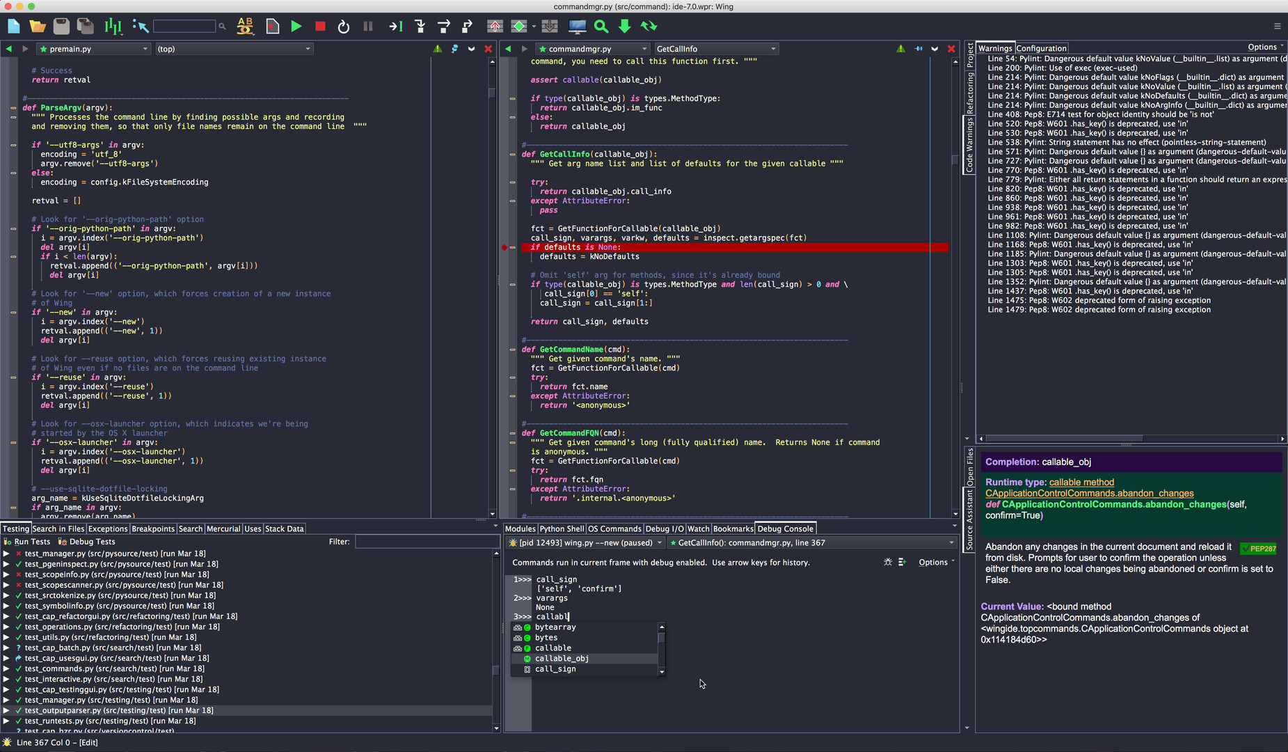 Wing Pro 7 screenshot 4