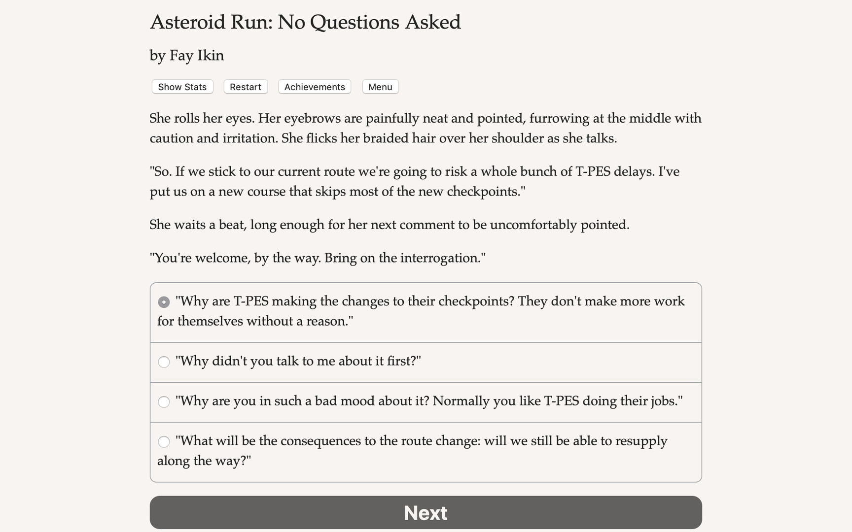 Asteroid Run: No Questions Asked screenshot 5