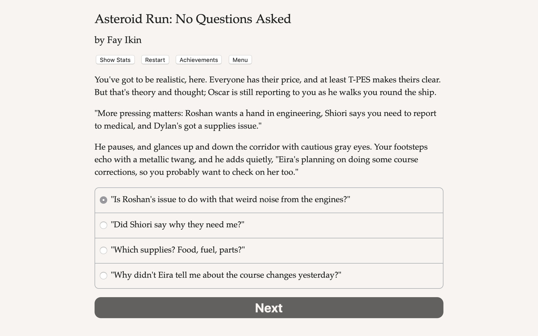Asteroid Run: No Questions Asked screenshot 3