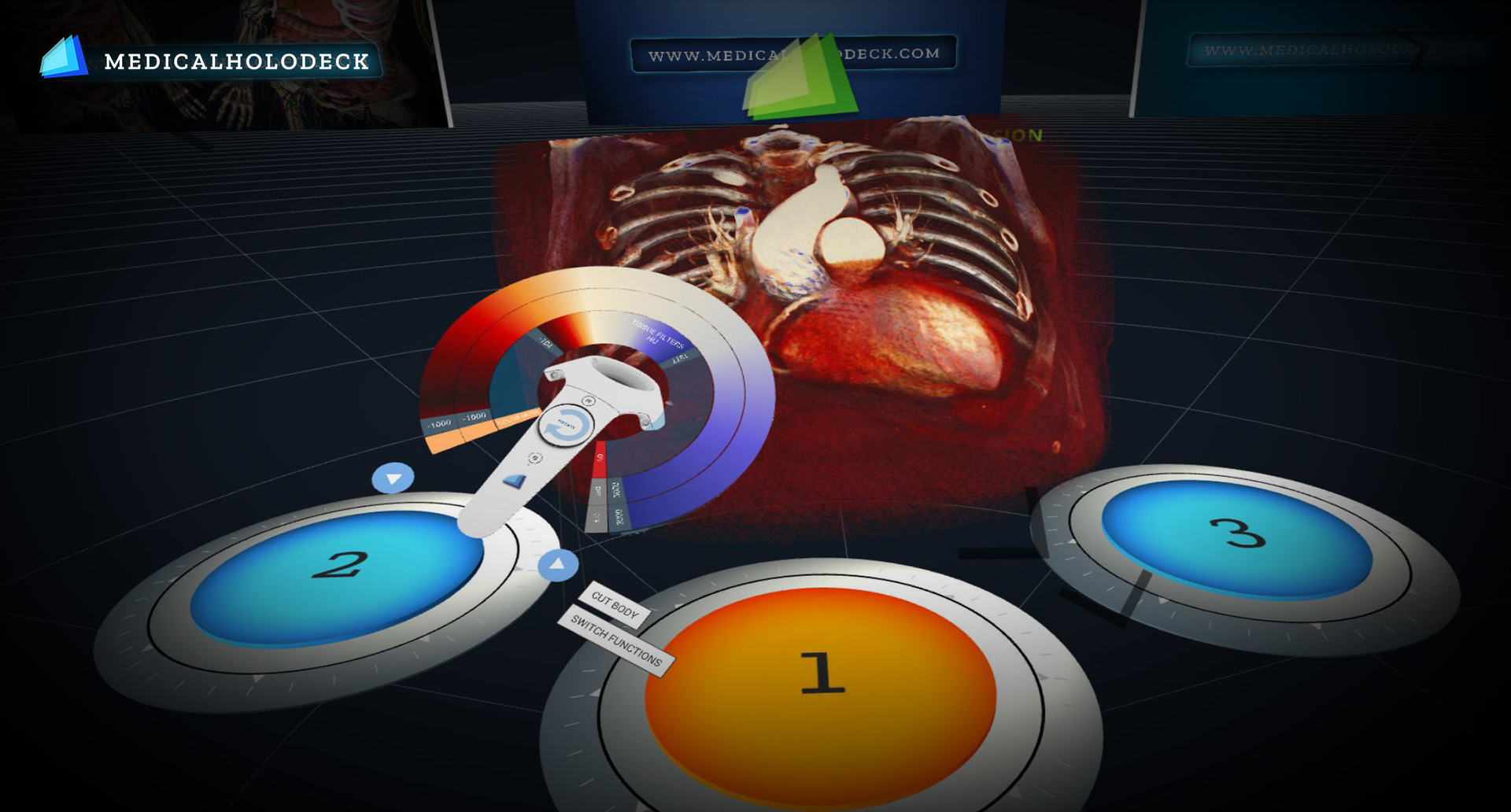 MEDICALHOLODECK PRO FREE TRIAL | FULL FEATURES FOR 30 DAYS | Medical Virtual Reality | Medical VR | DICOM Viewer screenshot 2