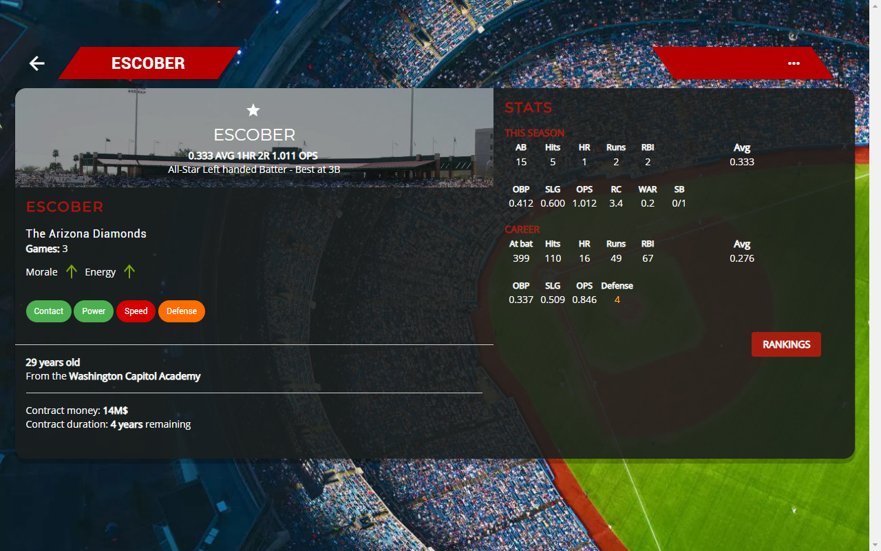 Astonishing Baseball 2019 screenshot 5