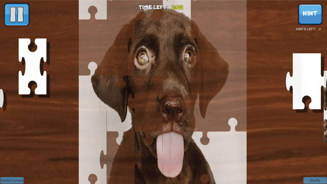 Bepuzzled Puppy Dog Jigsaw Puzzle screenshot 4