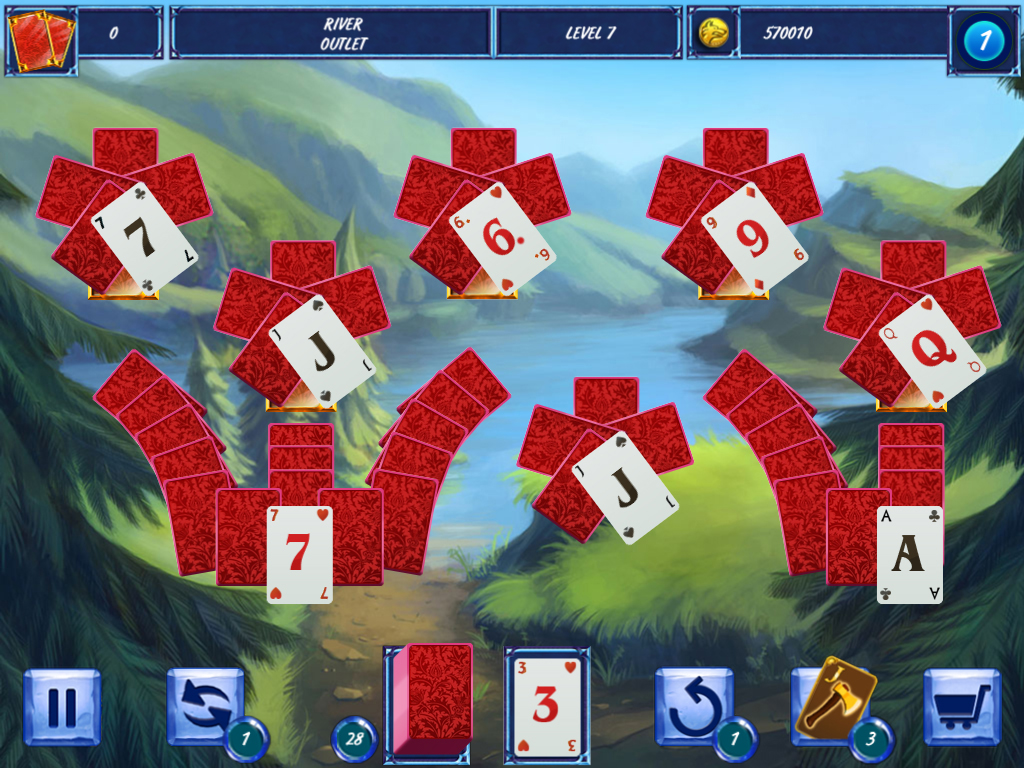 Fairytale Solitaire: Red Riding Hood screenshot 2