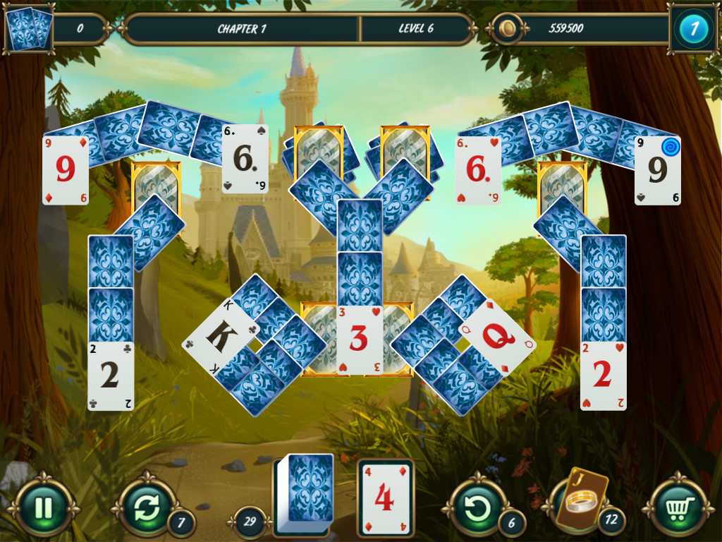 Mystery Solitaire Grimm's tales 2 screenshot 1