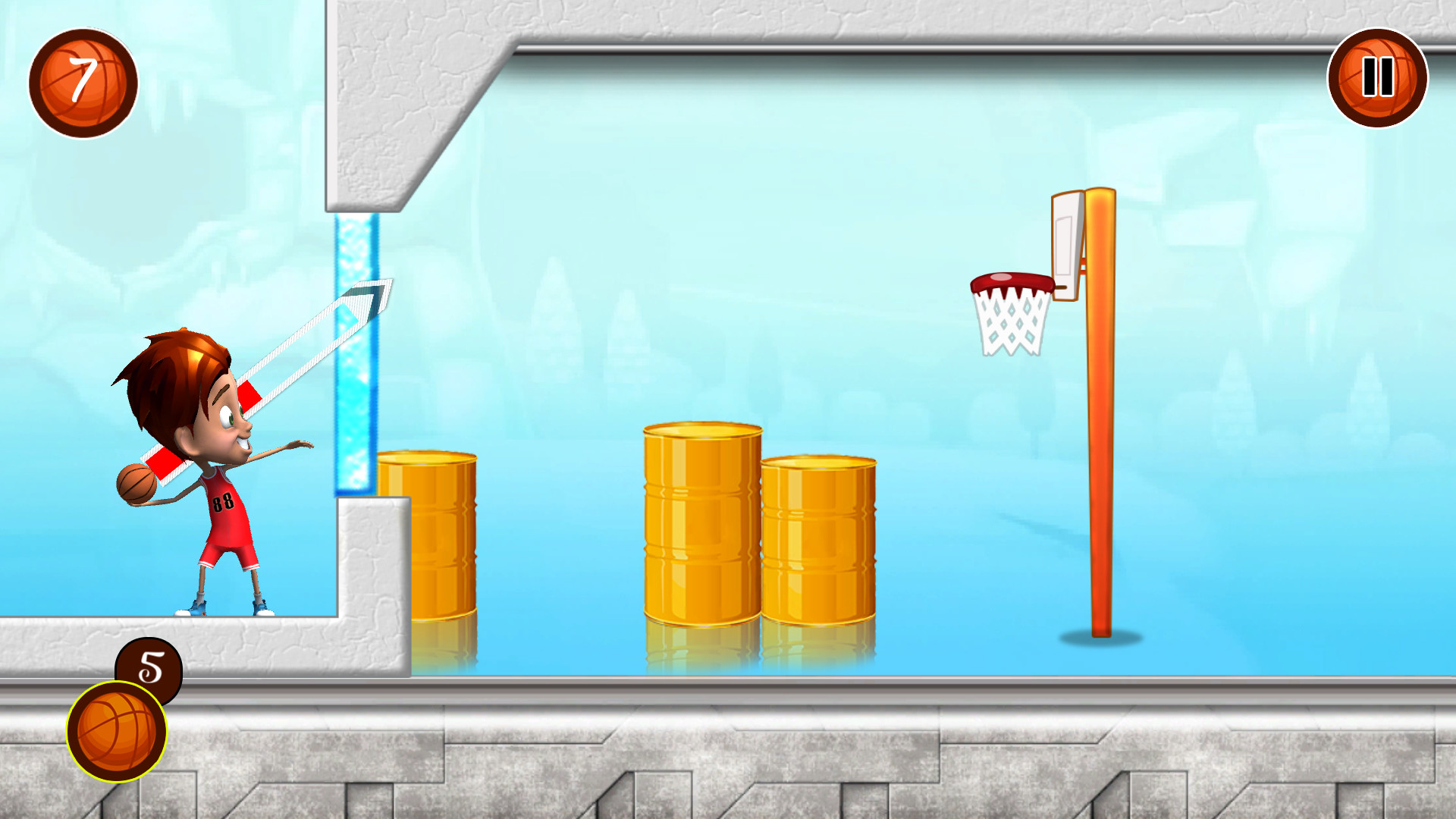 Too White Basketball screenshot 2
