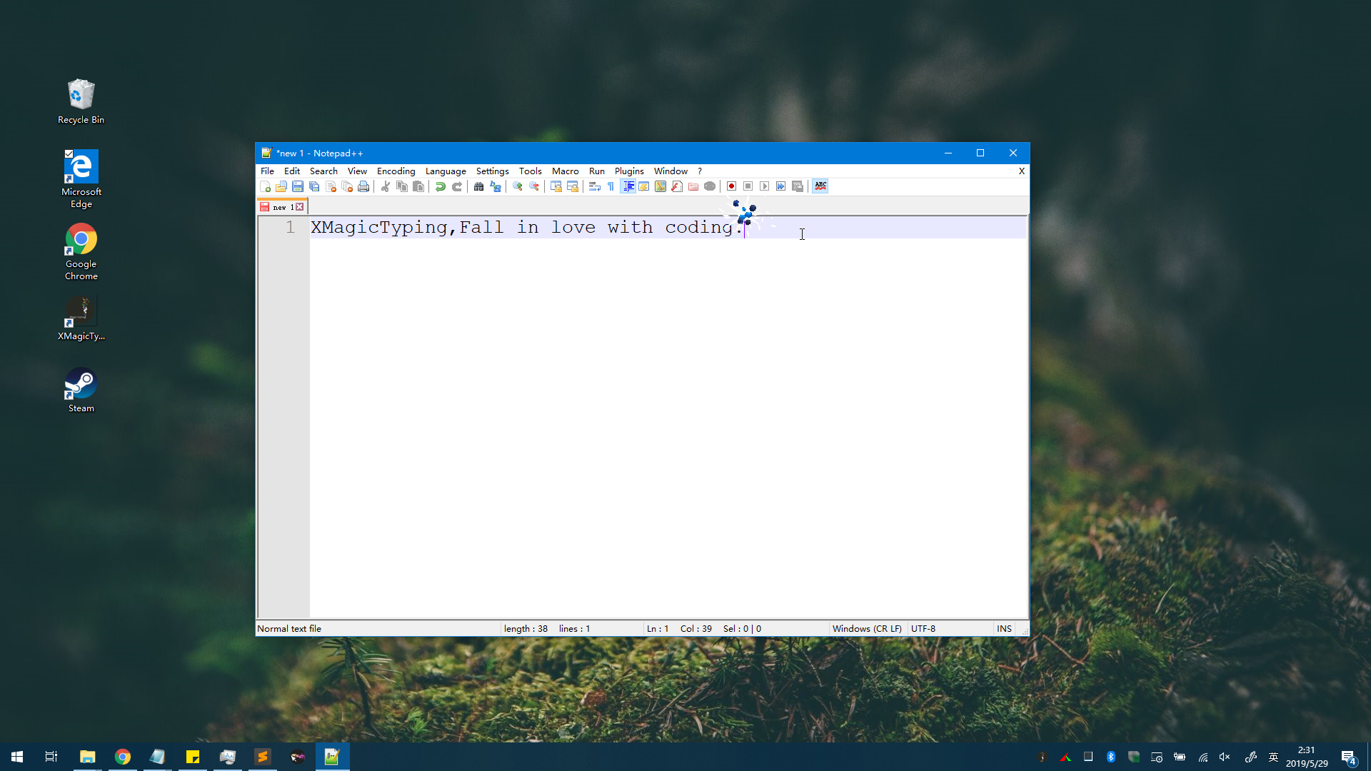 XMagicTyping screenshot 2
