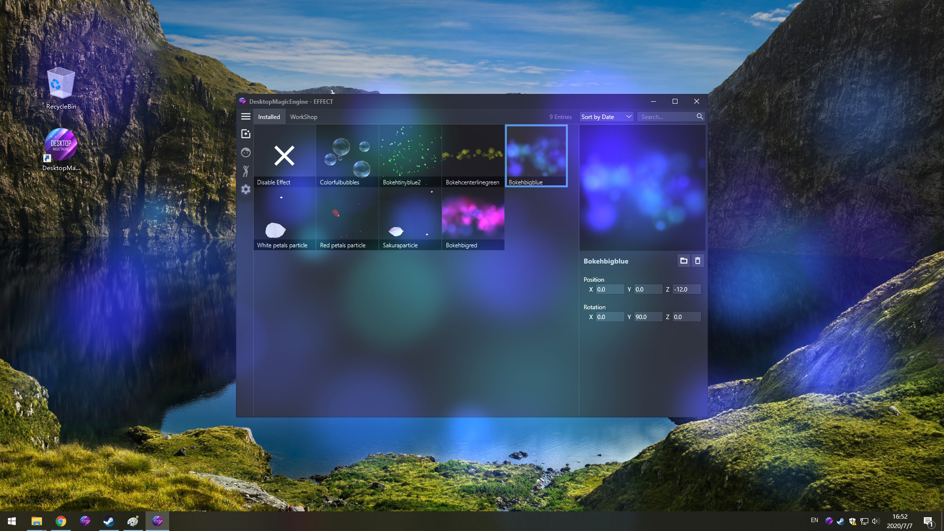Desktop Magic Engine screenshot 4