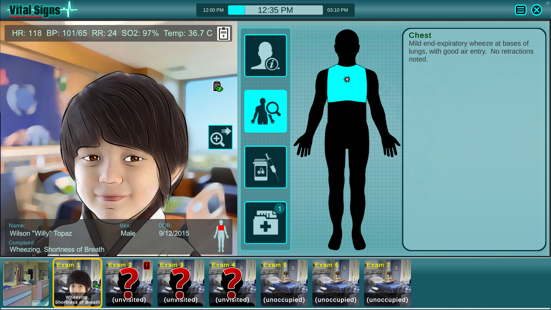 Vital Signs: Emergency Department screenshot 4