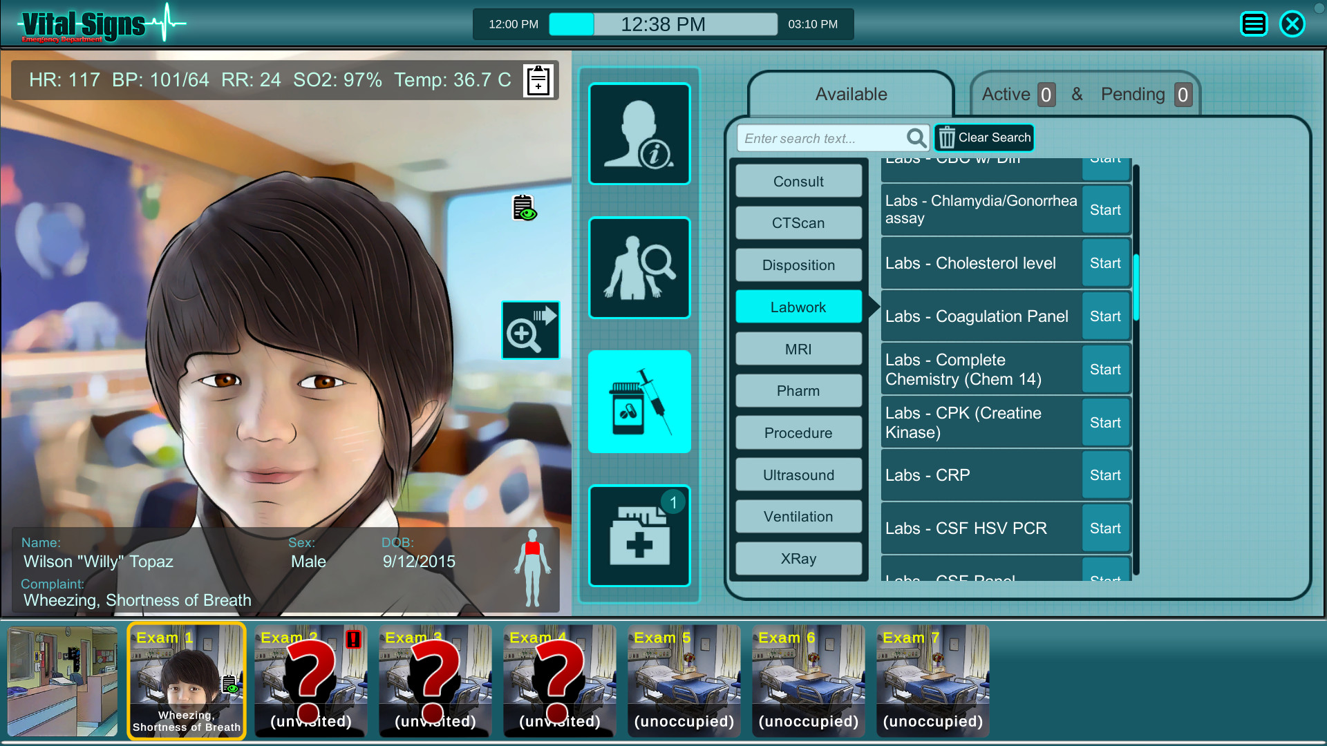 Vital Signs: Emergency Department screenshot 5