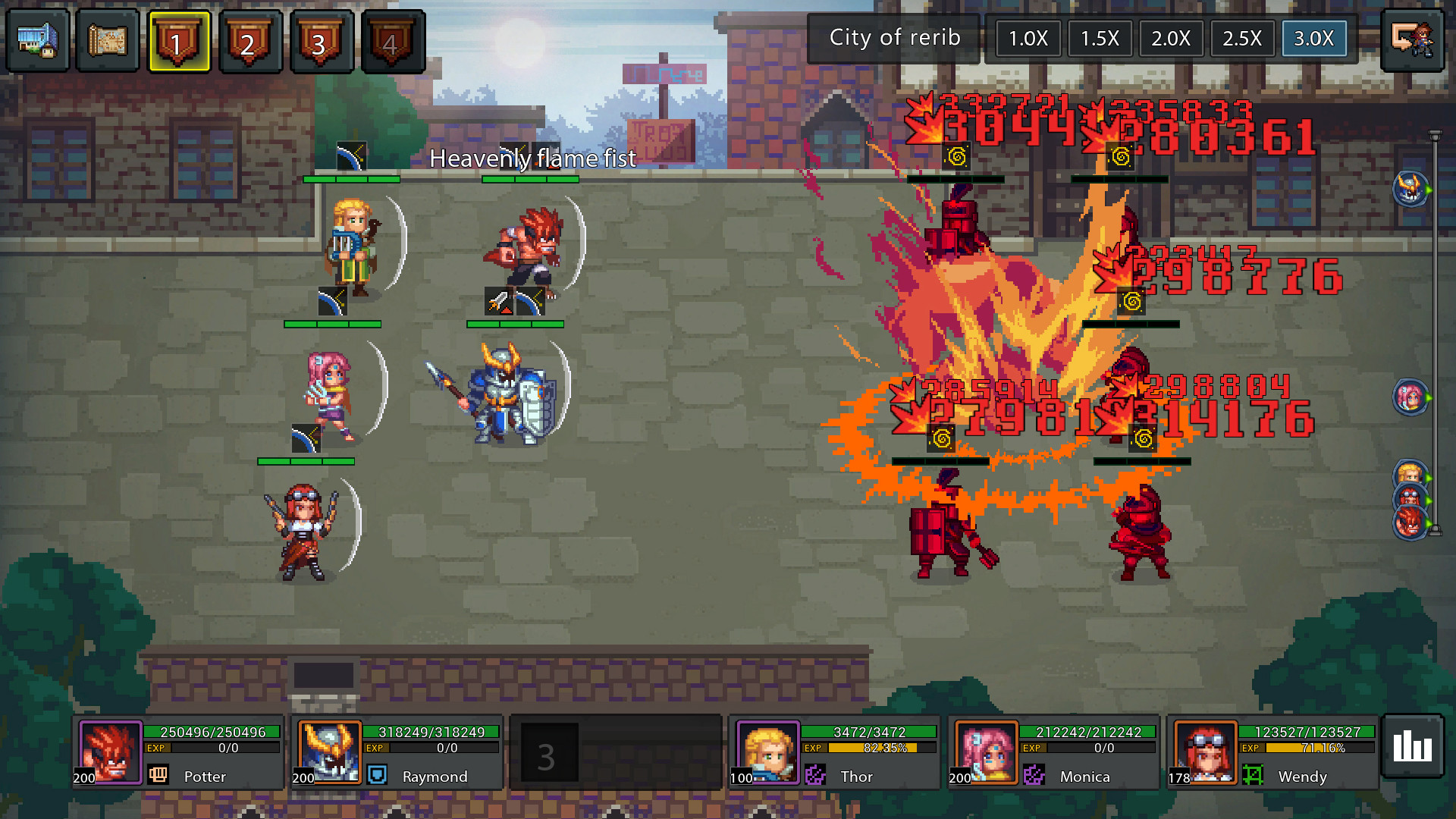 No-brainer Heroes 挂机吧!勇者 screenshot 1