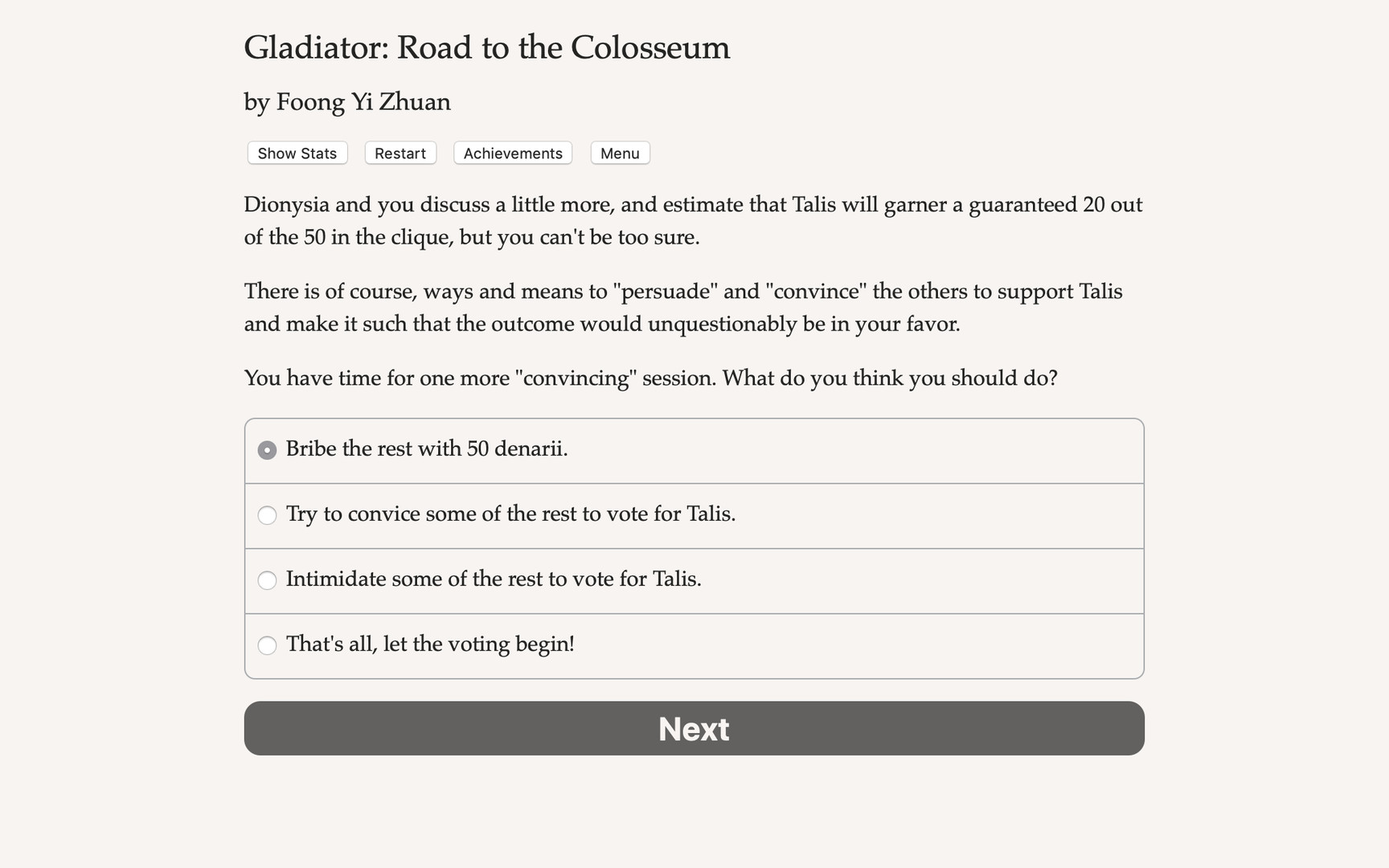 Gladiator: Road to the Colosseum screenshot 3