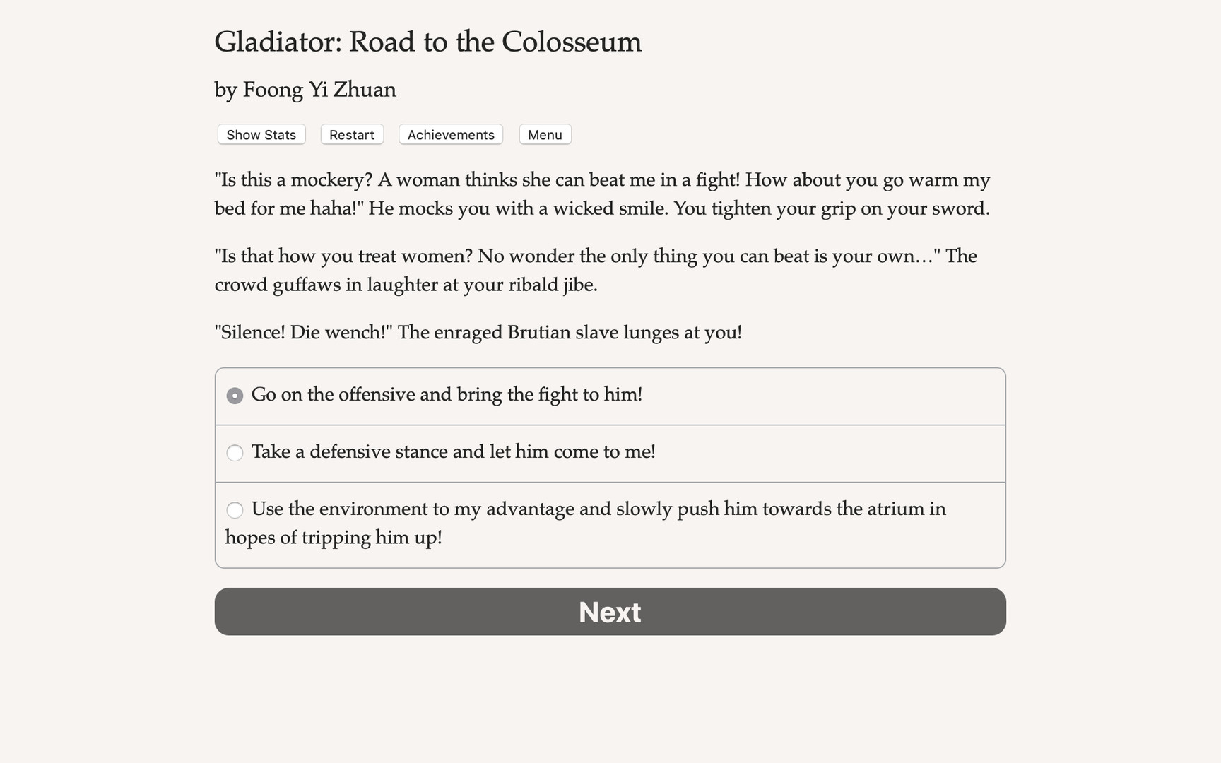 Gladiator: Road to the Colosseum screenshot 4