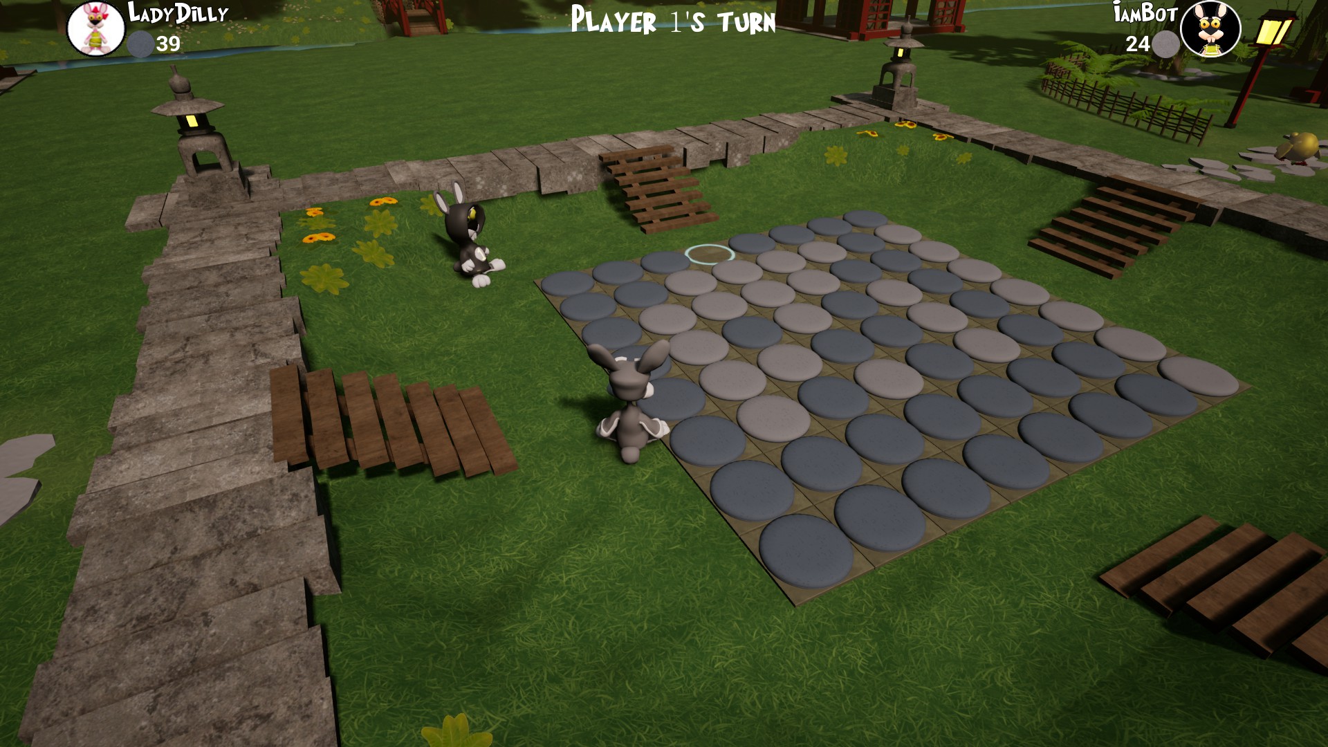 Bunny Reversi screenshot 3