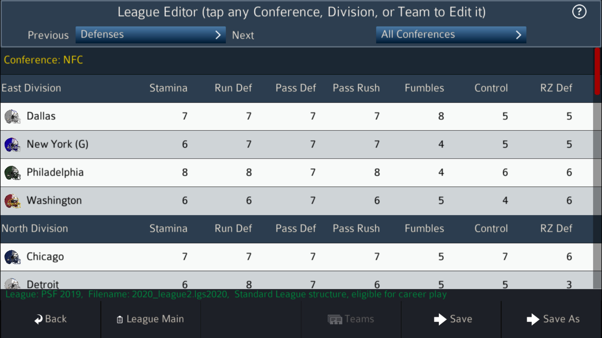 Pro Strategy Football 2020 screenshot 24