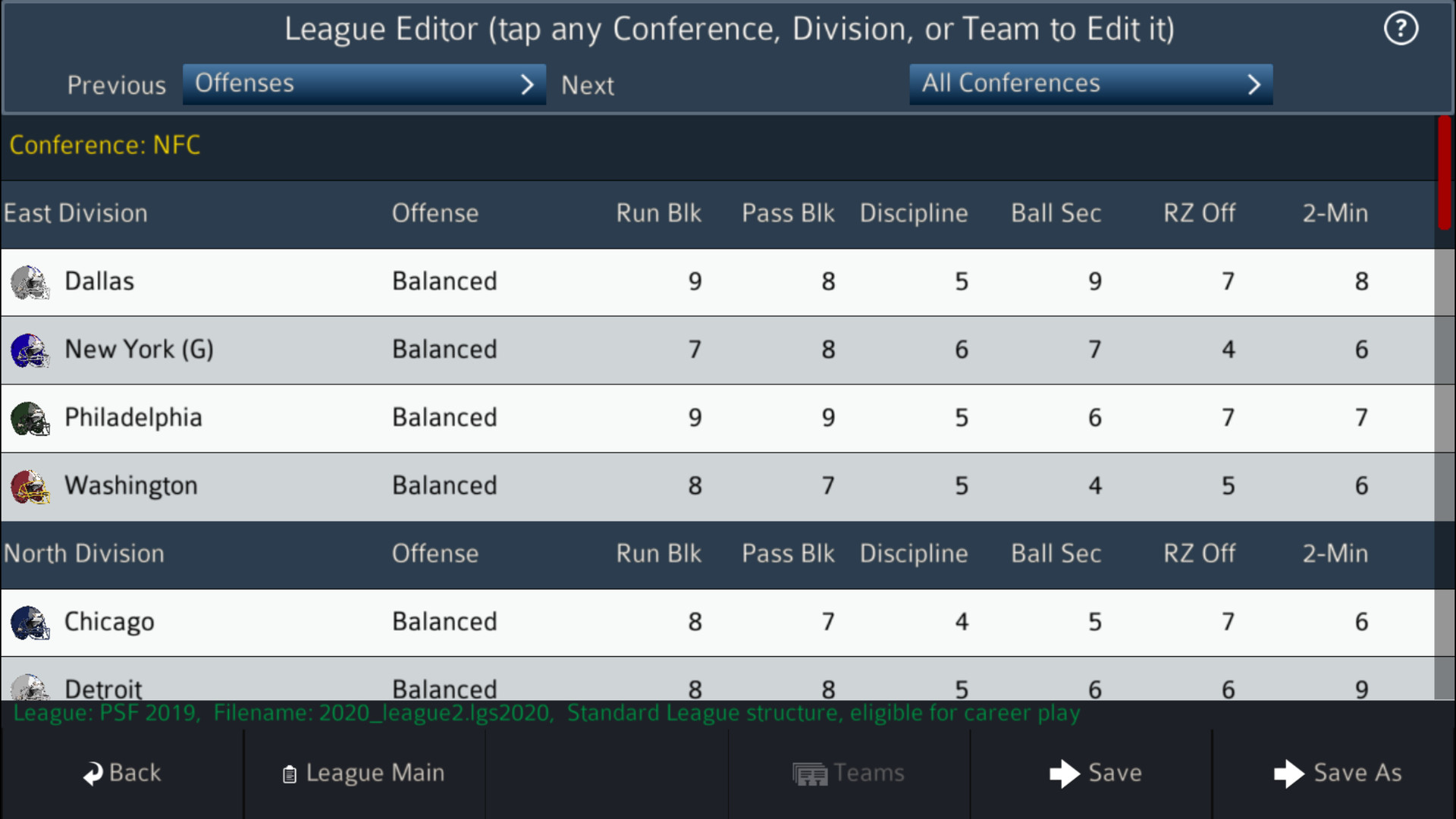Pro Strategy Football 2020 screenshot 23