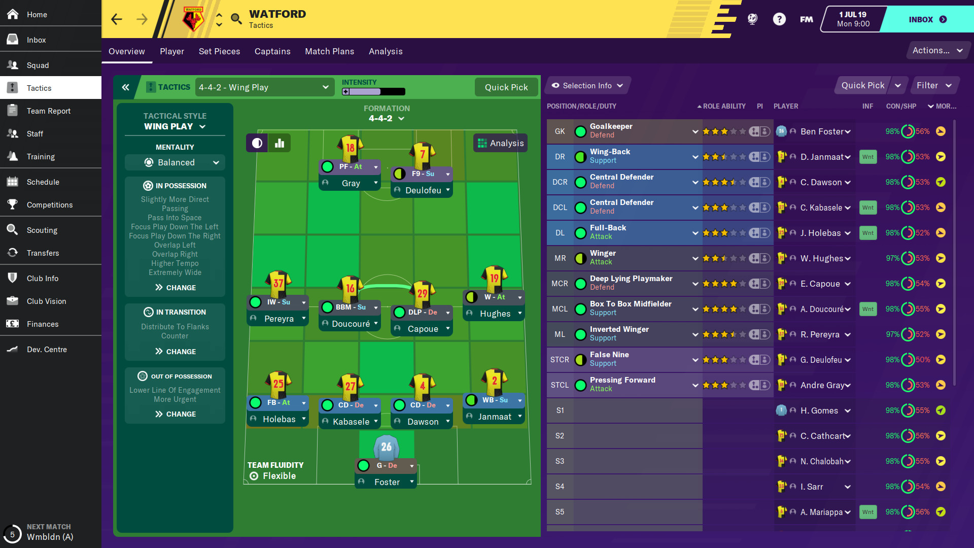 Football Manager 2020 Touch screenshot 1