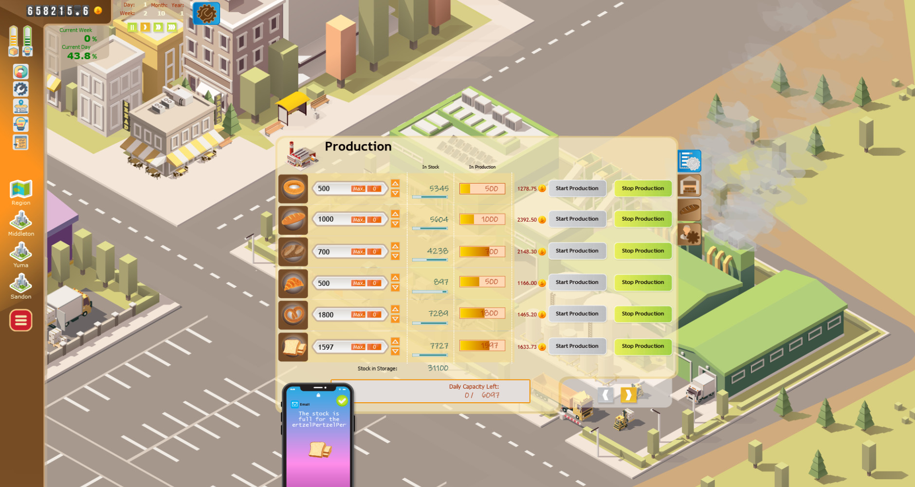 Bakery Biz Tycoon screenshot 2
