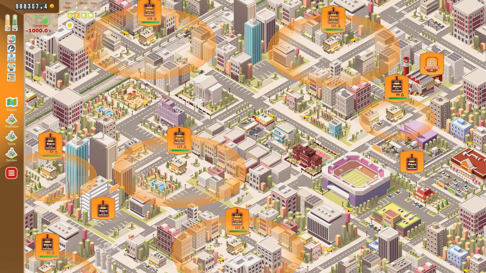 Bakery Biz Tycoon screenshot 1