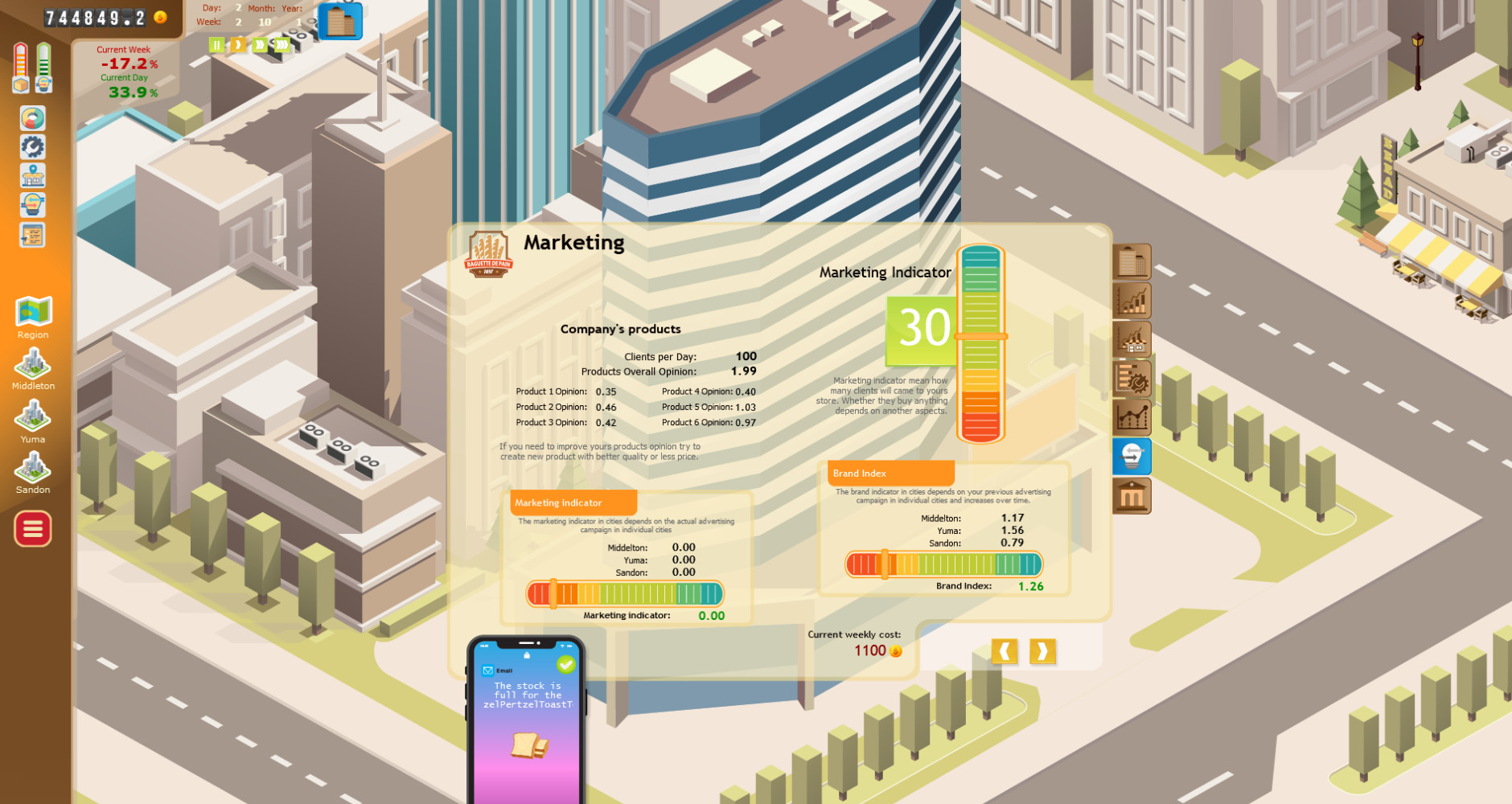 Bakery Biz Tycoon screenshot 3
