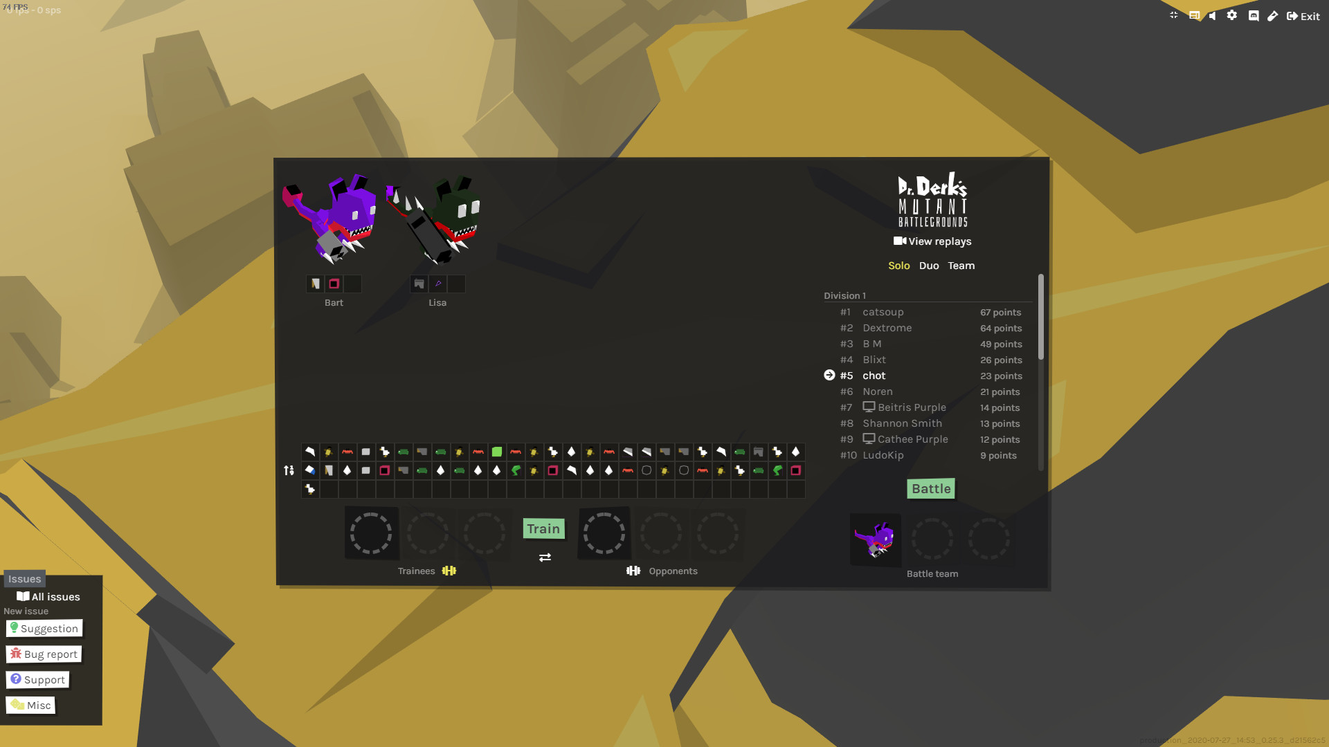 Dr. Derk's Mutant Battlegrounds screenshot 17