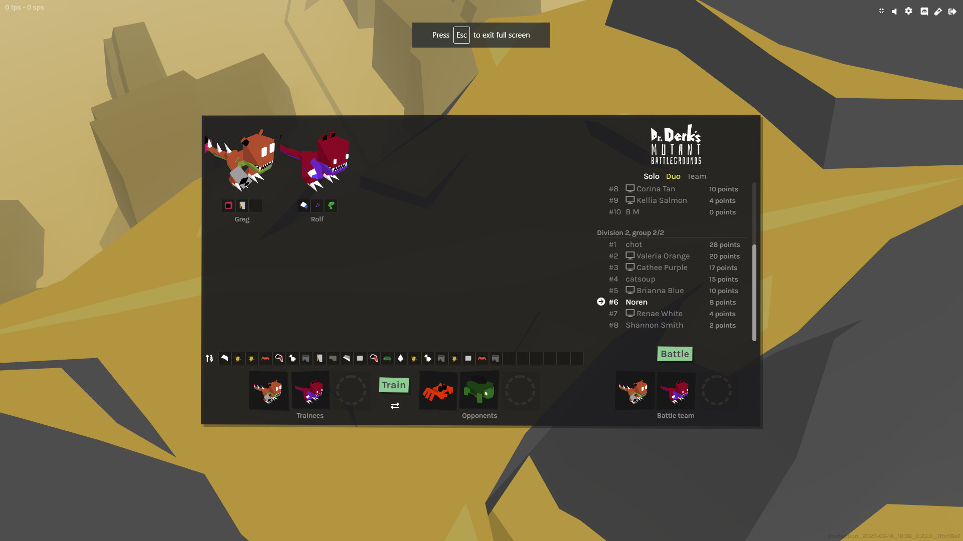 Dr. Derk's Mutant Battlegrounds screenshot 13