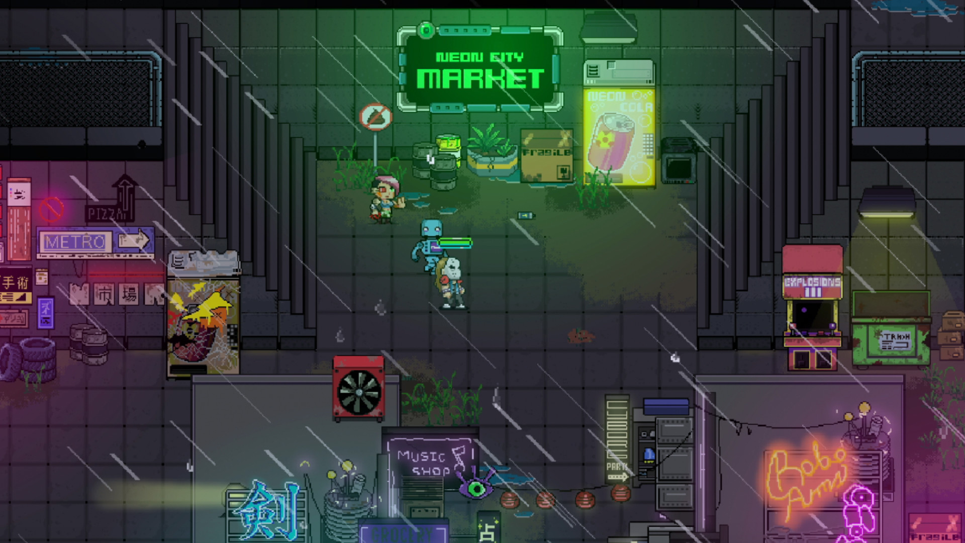 Neon City Riders screenshot 1