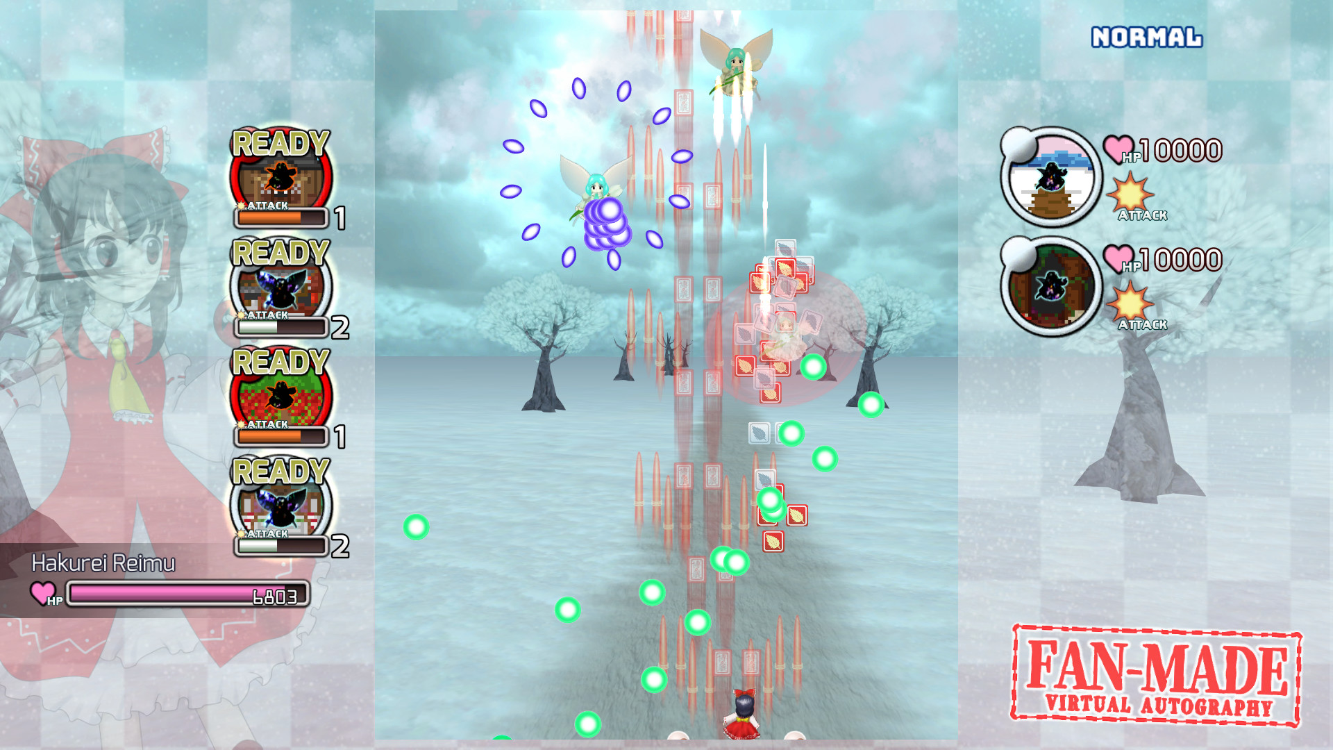 Touhou Fan-made Virtual Autography screenshot 1