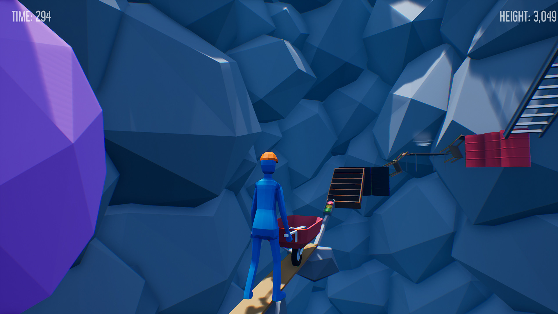 Climb With Wheelbarrow screenshot 2