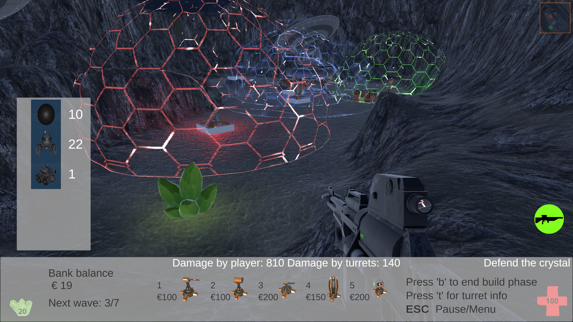 Crystal Defense screenshot 1