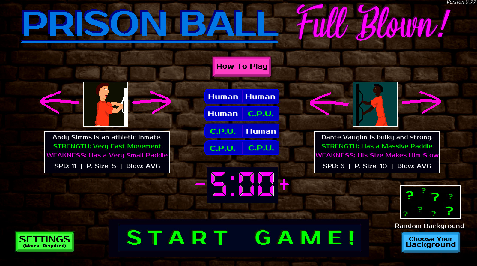 Prison Ball: Full Blown screenshot 1