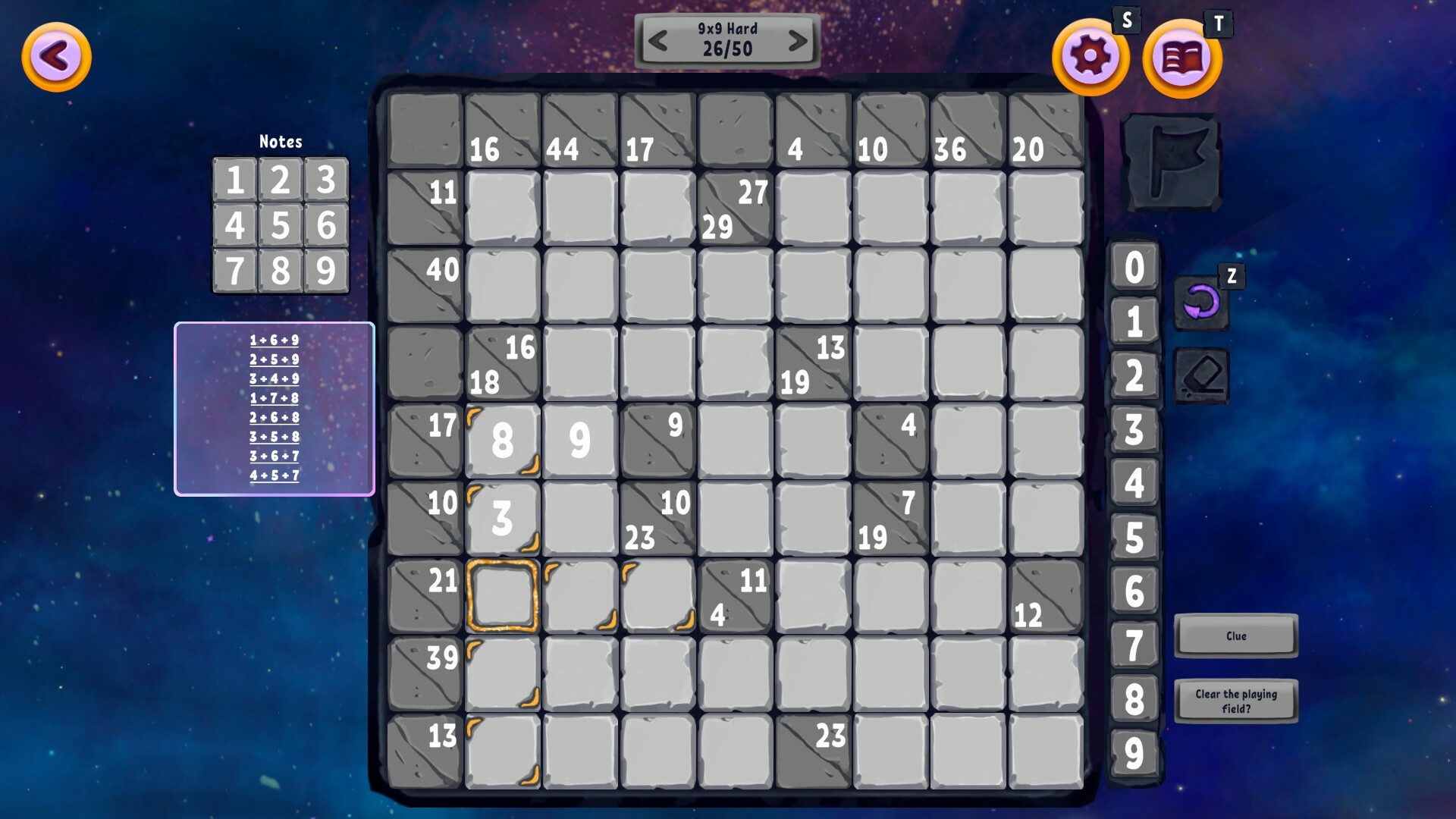 Kakuro screenshot 5