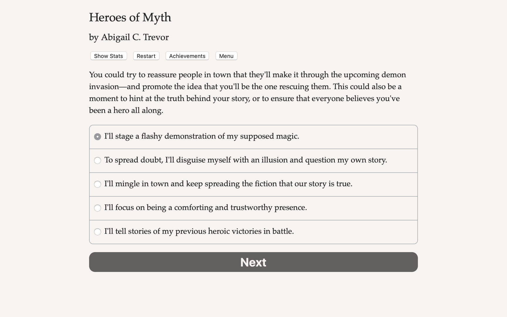 Heroes of Myth screenshot 3