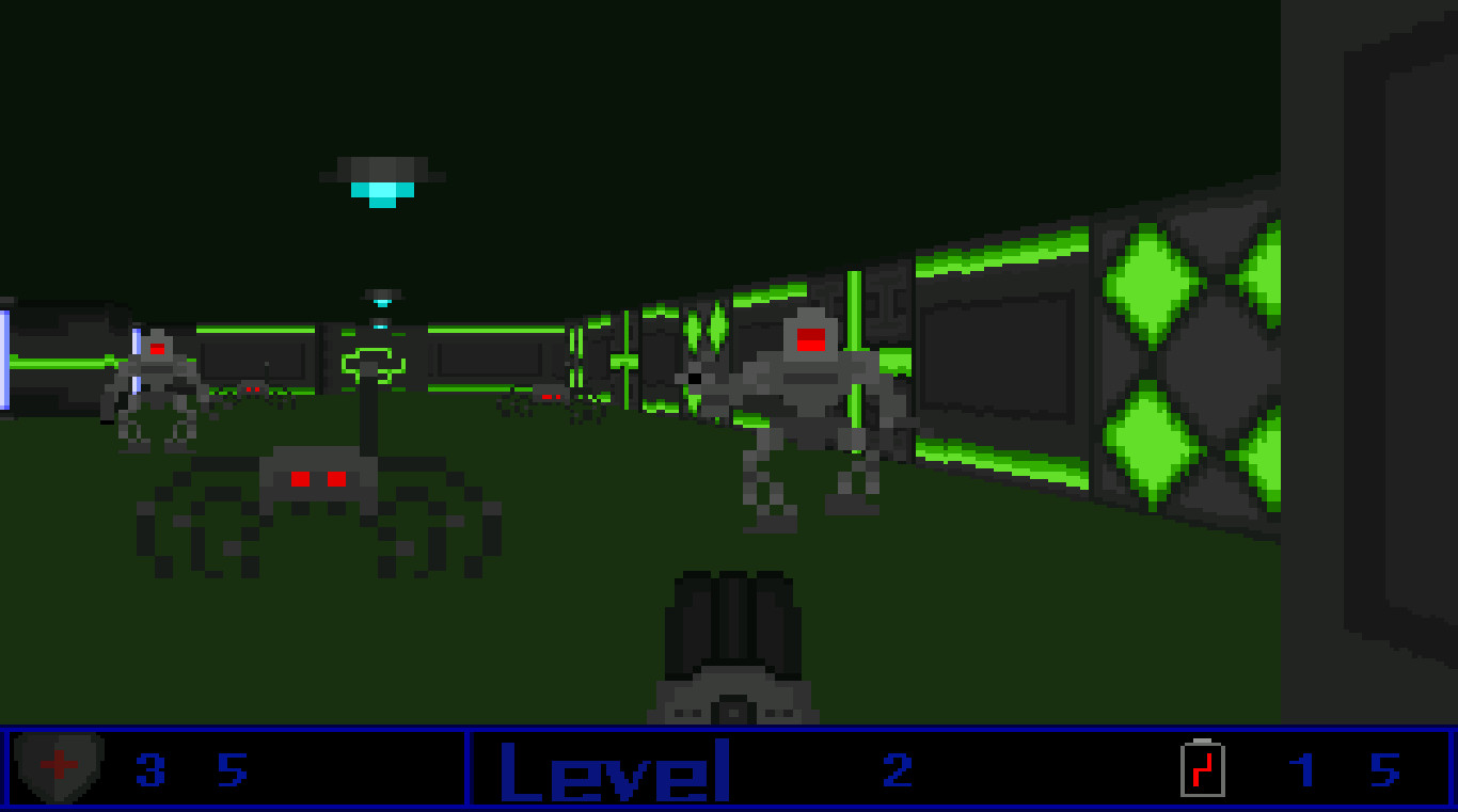Neon Tower Blast screenshot 2